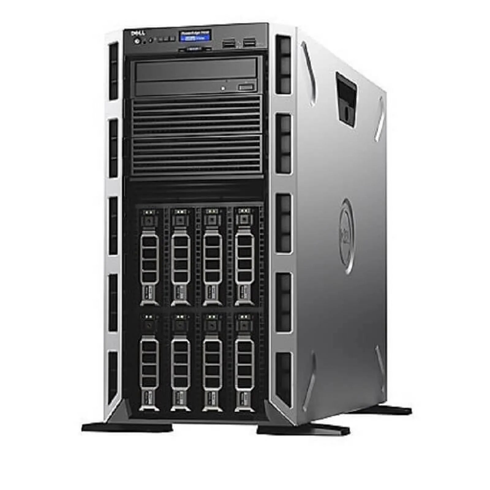 Used Dell PowerEdge T430 8 x 3.5" Hot Plug 2x E5-2630 V3 Eight Core 2.4Ghz 32GB 8x 2TB  H330