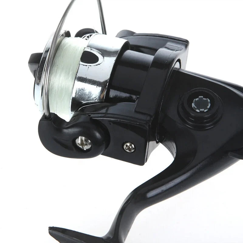 Mini Aluminum Pocket Pen Fishing Rod Pole + Reel