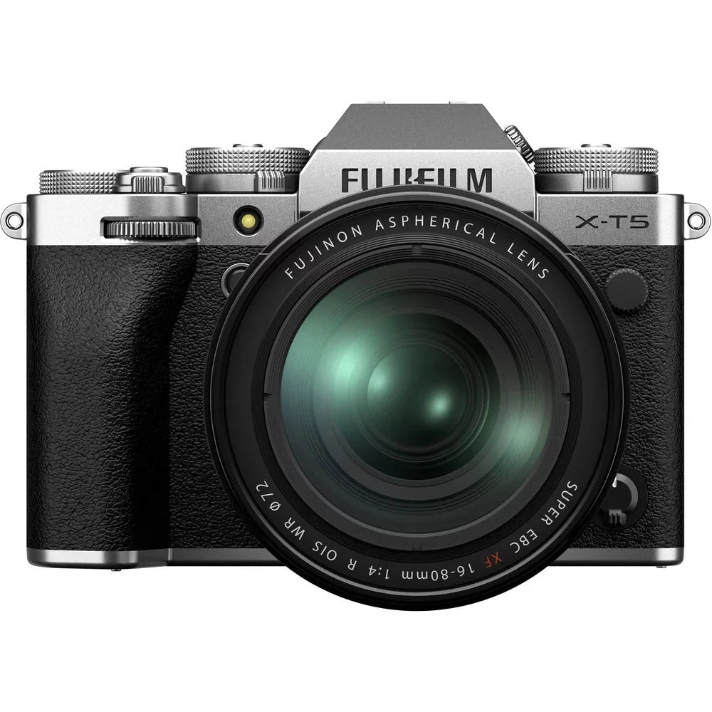 X-T5 Mirrorless Camera with 16-80mm Lens (Silver) - 16782662
