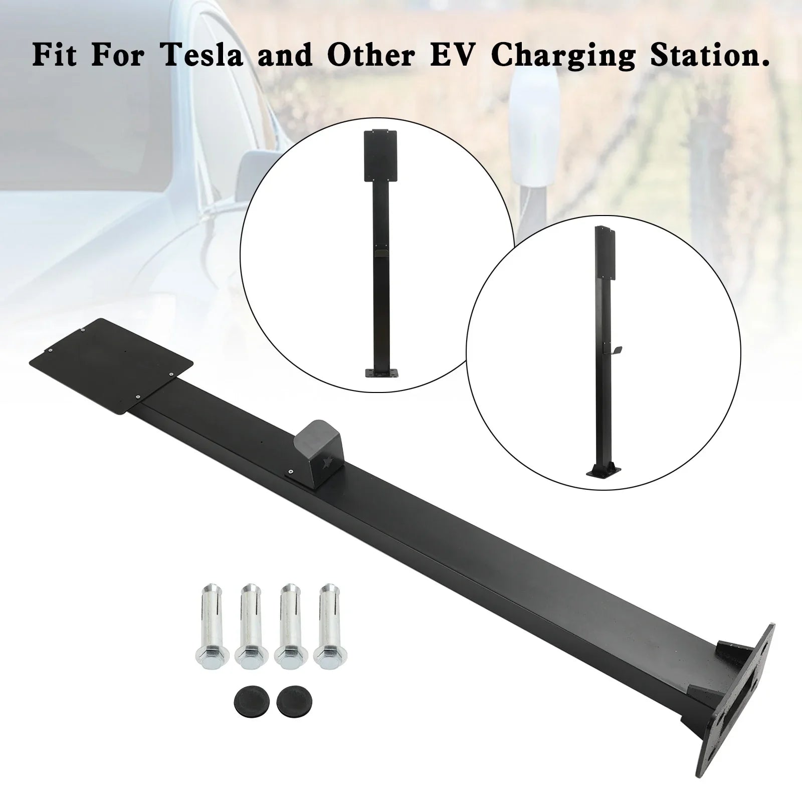 Pedestal Mounted  Charging Station  Charger Stand For Tesla Charging Station