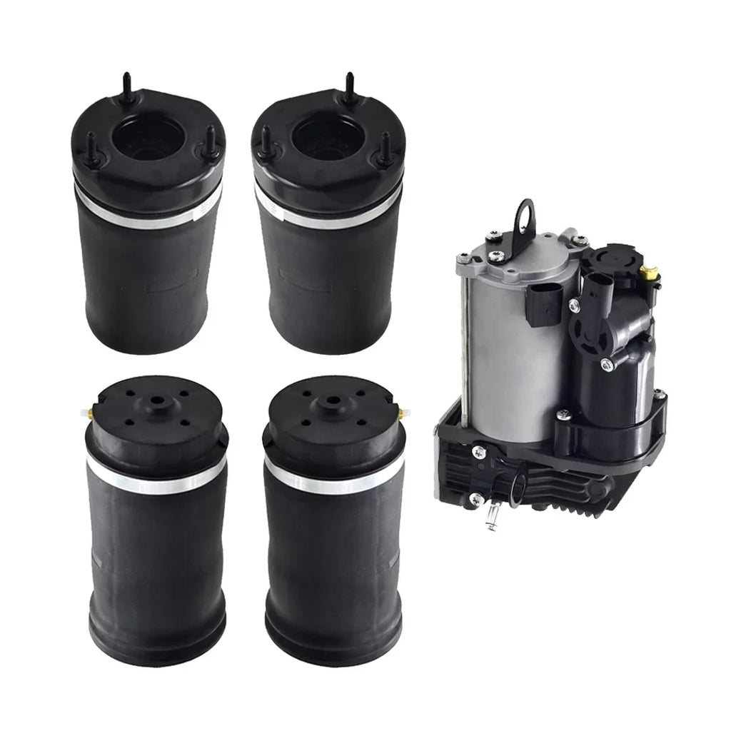 Full Set Front-Rear Air Suspension Spring-Air Suspension Compressor For 2006 2007 Mercedes-Benz ML500