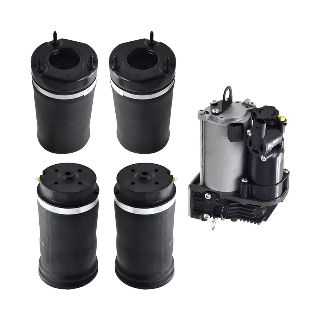 Full Set Front-Rear Air Suspension Spring-Air Suspension Compressor For 2006 2007 Mercedes-Benz ML500