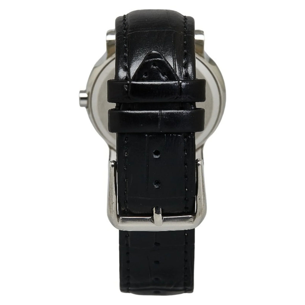 Pre-Owned  Solotempo Leather (non-original) Watch ST35S Quartz Black Dial Stainless Steel Women's (Good)