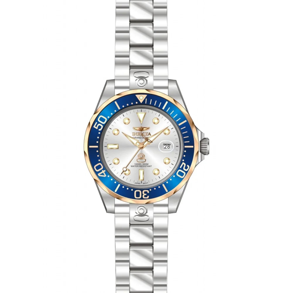 Invicta Pro Diver Automatic Silver Dial Stainless Steel Men's Watch 13789