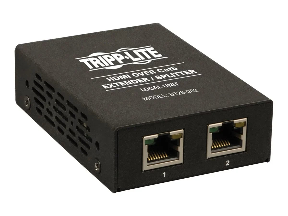 Tripp Lite 2-port Hdmi Over Cat5/cat6 A/v Extender/video Splitter 150ft B126002