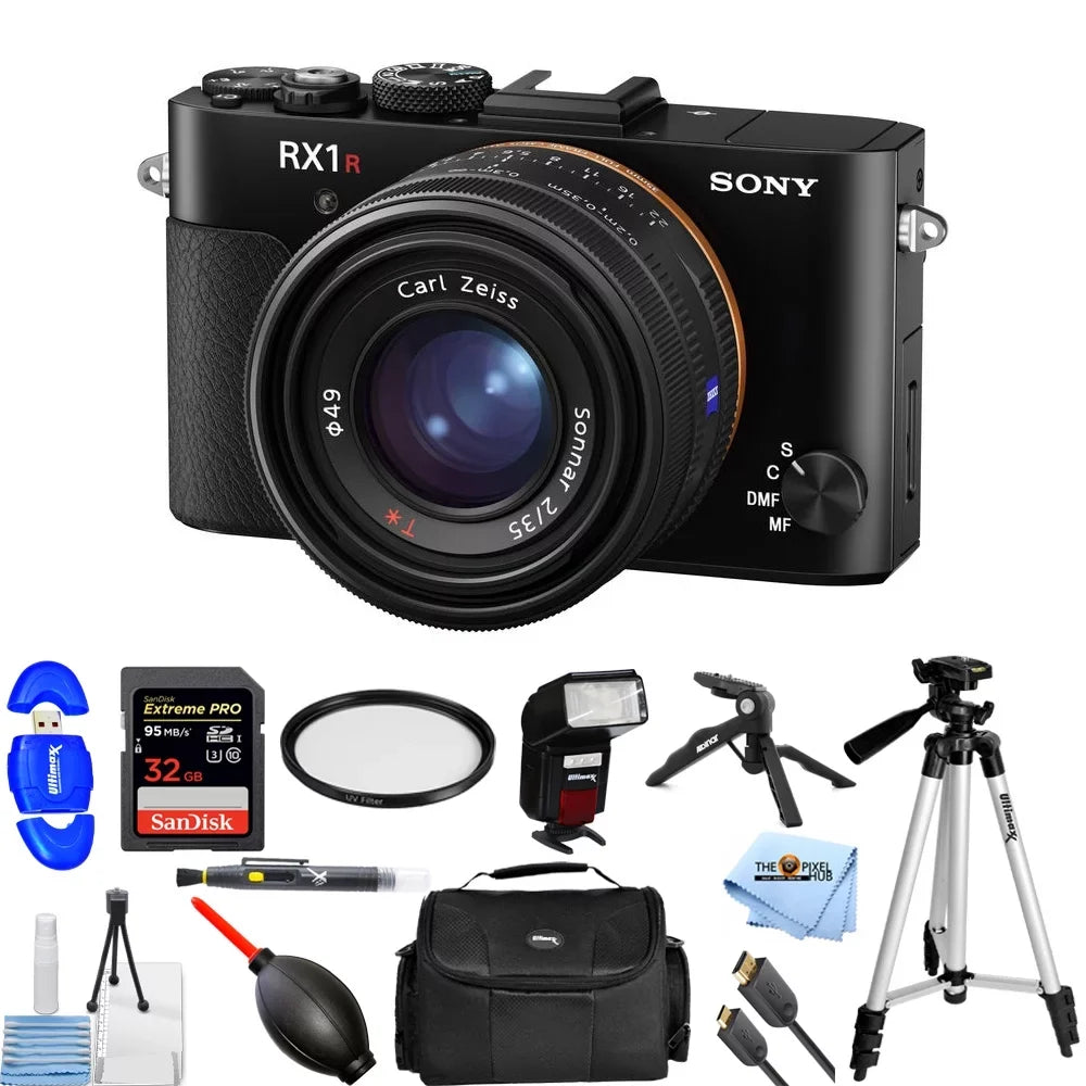 Sony Cyber-shot -RX1R  42MP Digital Camera #DSCRX1RM2/B Pro Bundle