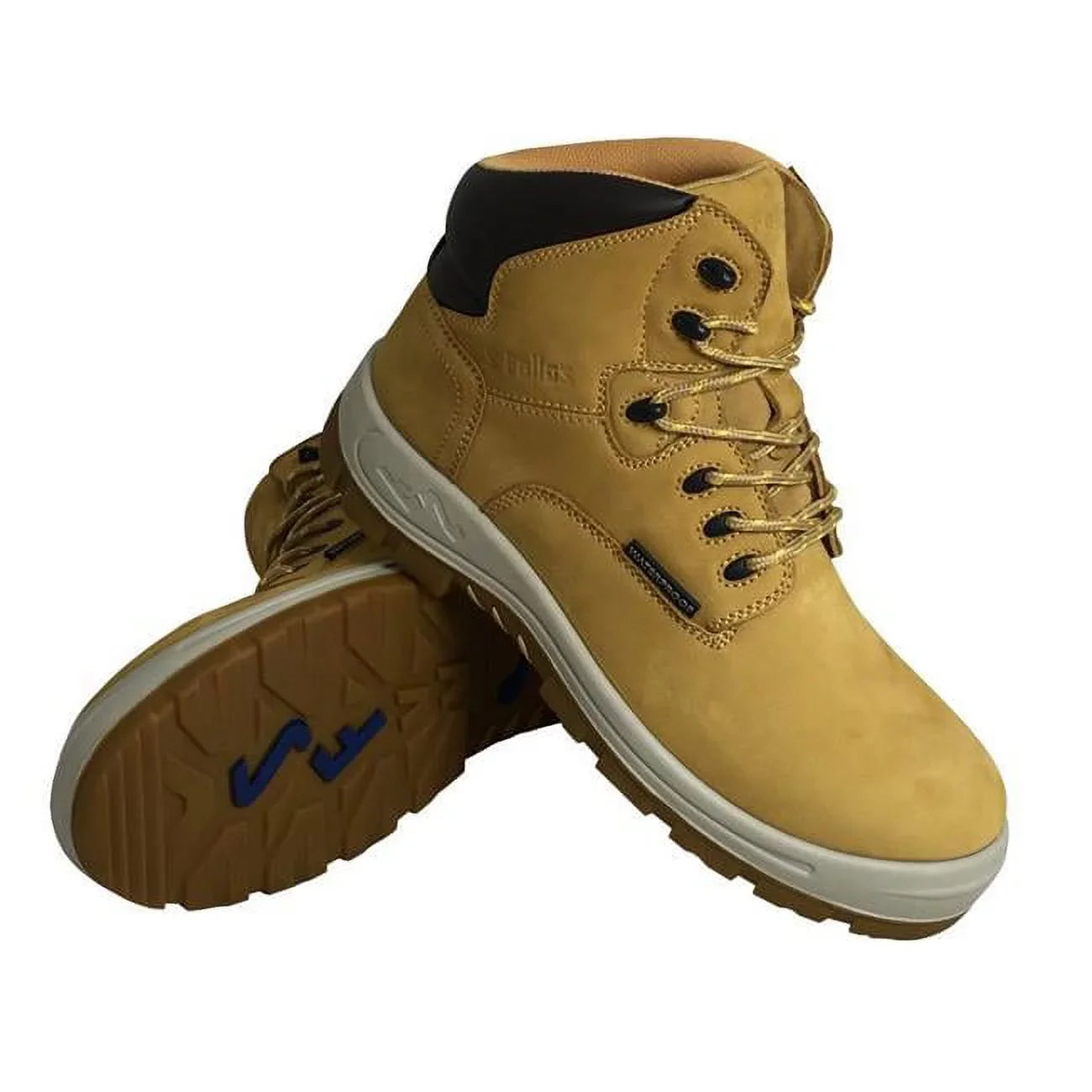 Men's Poseidon Comp Toe Waterproof 6 in. Hiker Work Boot  Wheat - Size 10