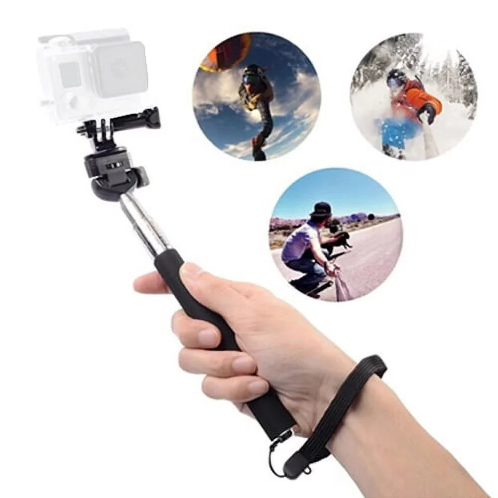GoPro HERO10 Black 4K30 Ultra , 23MP, Wi-Fi Waterproof Action Camera -Mega Kit