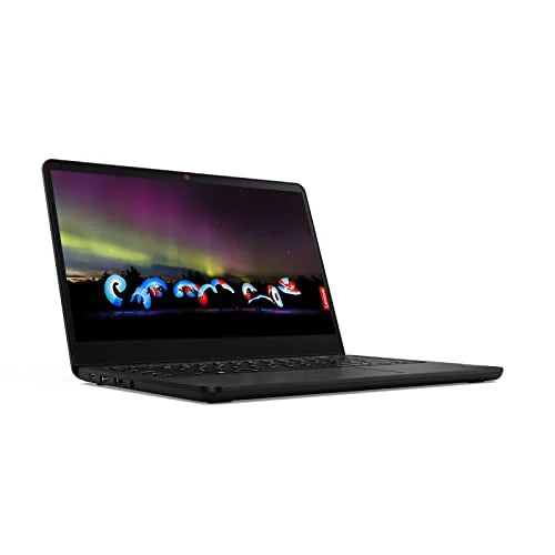 Lenovo Ideapad 14W Gen 2 14 Business Laptop | 14"  Anti-Glare Display |  3000 Series 3015e Processor | 4GB DDR4 64GB eMMC 128GB  Card |  Radeon Graphic  Win10 Pro Black +  Cable