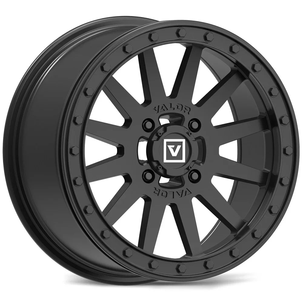 Valor V05 Beadlock 14" Wheels Black 30" Trail Saw 2.0 Tires Polaris   1000 /   / Ranger  900/1000