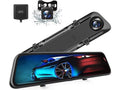 4K 12" Rear View Mirror Camera, Backup Camera, , Superior Sensor for Enhanced Night Vision, G-Sensor, Parking Assistance for Cars Trucks