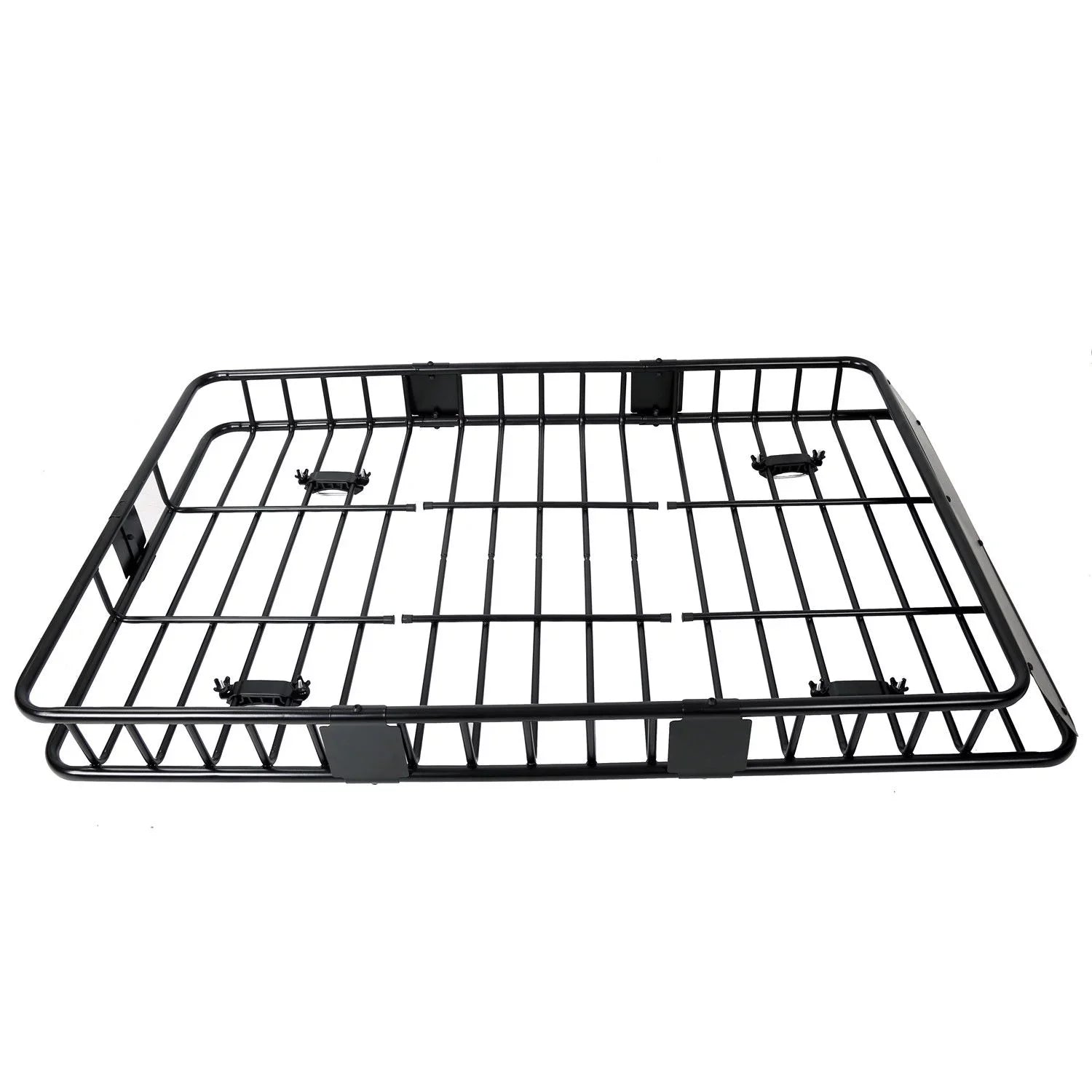 Jeremywell Universal 64"x 39"x 6" 150  Capacity Roof Rack Cargo Basket Extension Car Top Luggage Holder Carrier for  Truck Cars