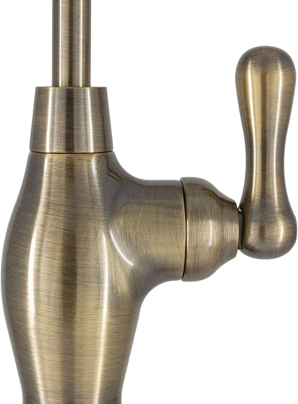 Metpure Water Filtration Faucet Antique Brass Vase Style Non Air Gap Reverse Osmosis Drinking Water Dispenser With Faucet Wrench
