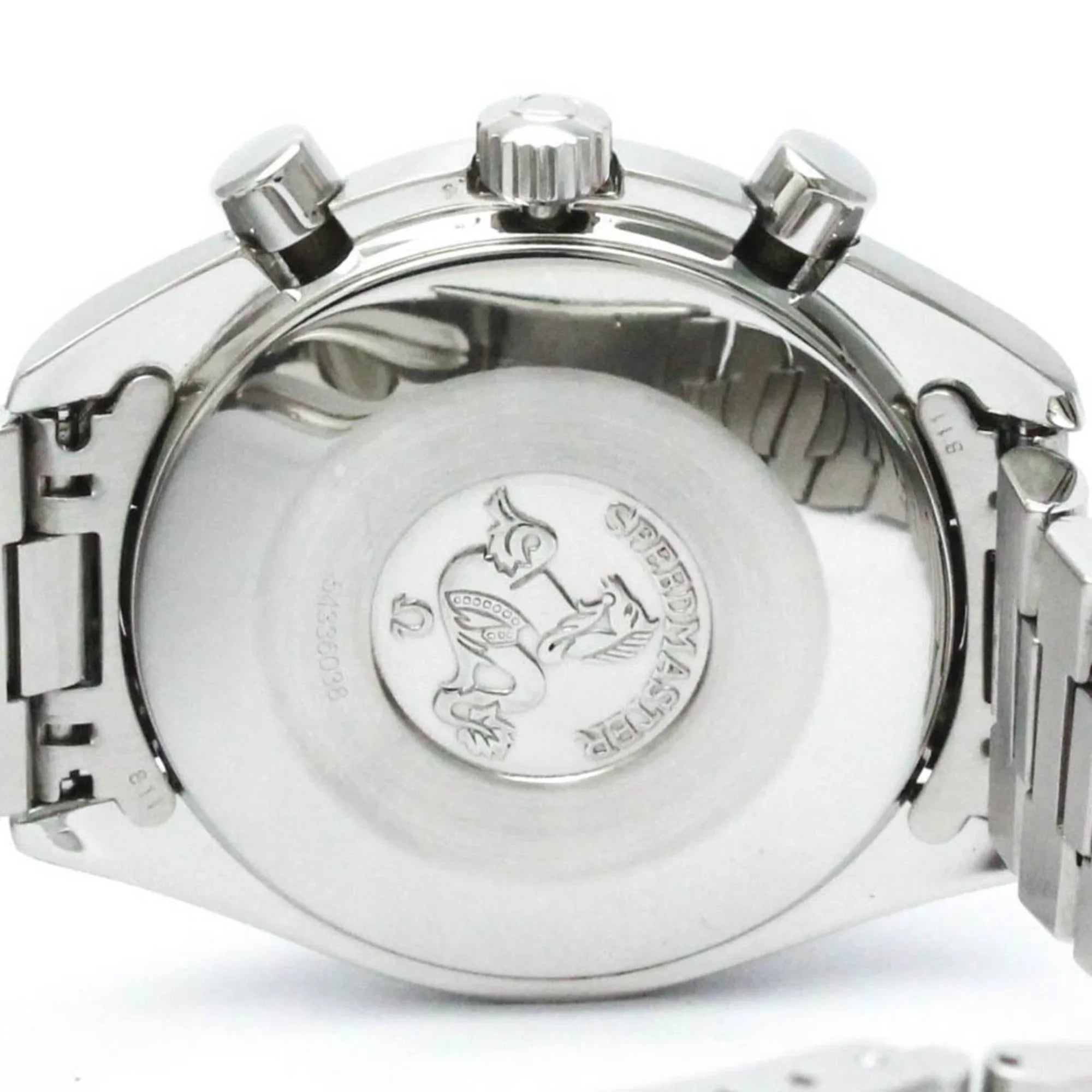 Pre-Owned Polished  Speedmaster Automatic Steel Mens Watch 3510.50 BF566331 (Good)