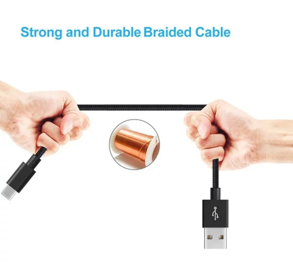 Car Mount Holder and 6ft -C Cable Charger Power Cord Q6G for Samsung Galaxy A72 5G A71 5G A70 A52 5G A51 5G A42 5G A32 5G A30s A21 A12 5G A11 A02s A01 - Sonim XP8 XP3plus XP3