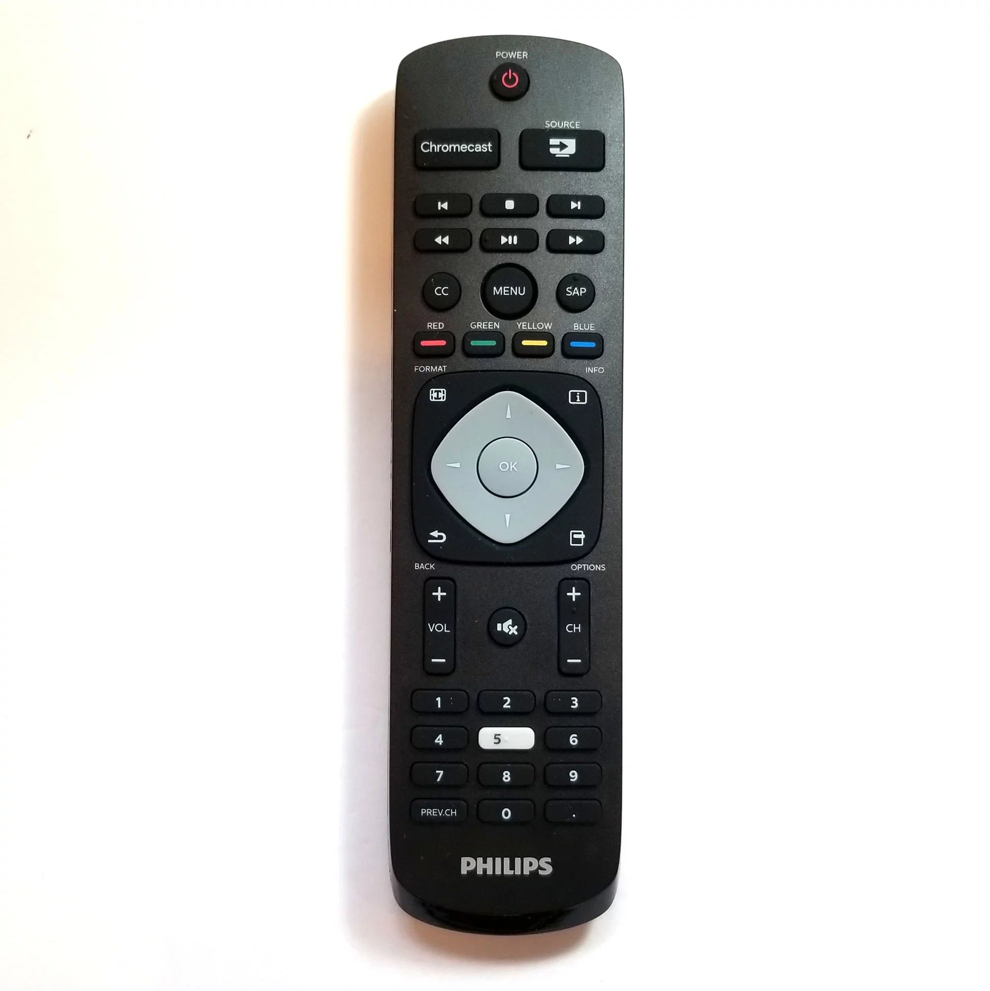 Philips Remote Control Originally Shipped With: 65PFL5922/F7, 65PFL5922, 50PFL5922/F7, 50PFL5922