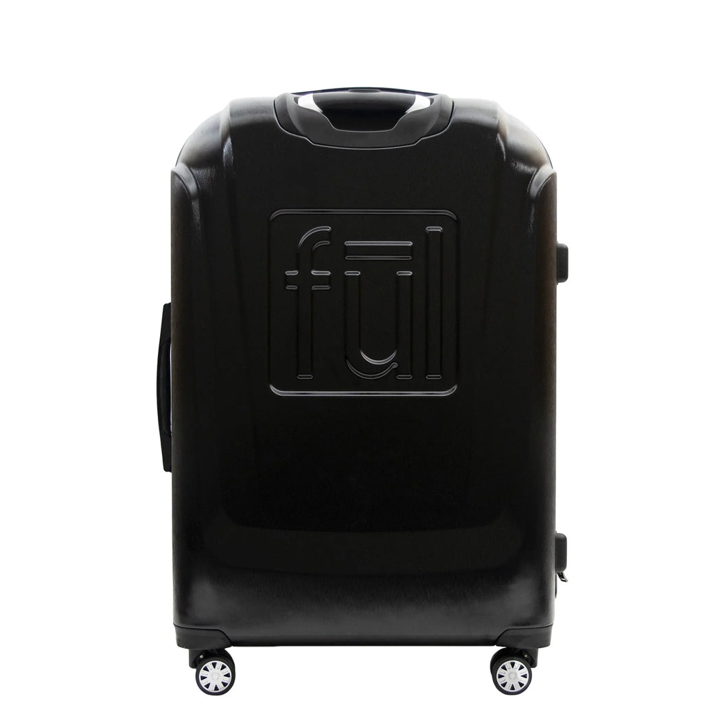 Ful Disney Textured Mickey Mouse 25in Hardsided Rolling Luggage - 25" Black