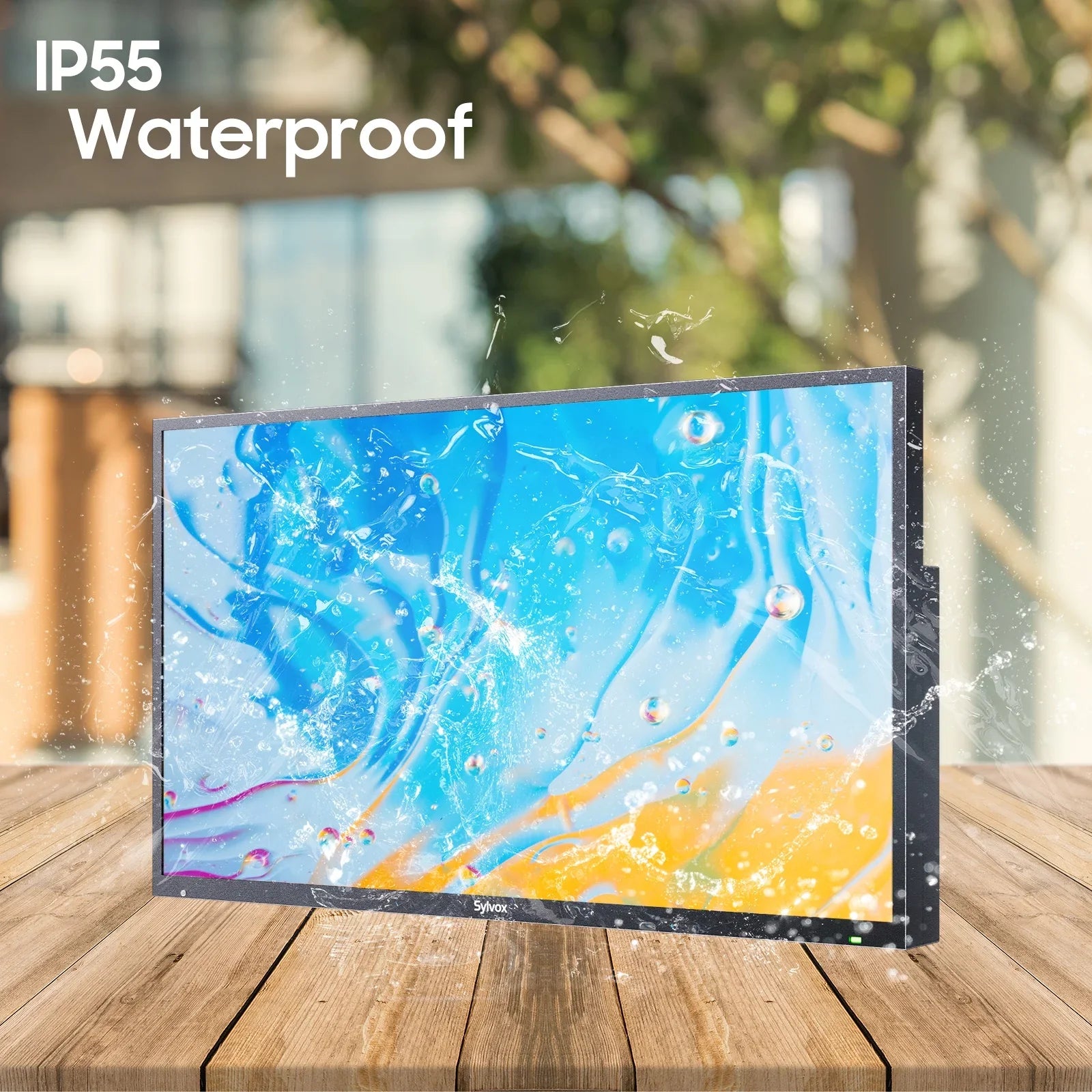 Outdoor , 43''  Smart Google , IP55 Waterproof, Dolby Vision , Voice Remote,1000nits Weatherproof Television, Chromecast Built-in for Deck, Patio or Garden(Deck Pro  2.0)