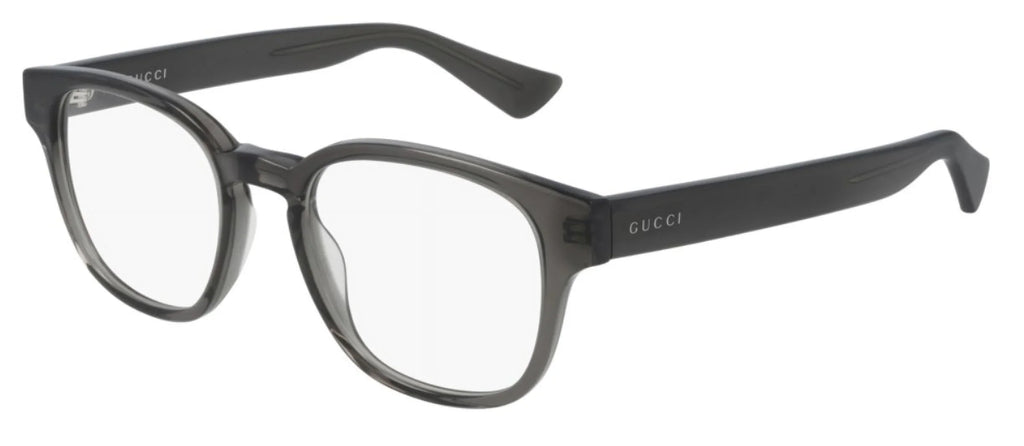 GG0927O 004 Rectangular Square Grey Shiny Demo Lens 49 mm Men's Eyeglasses