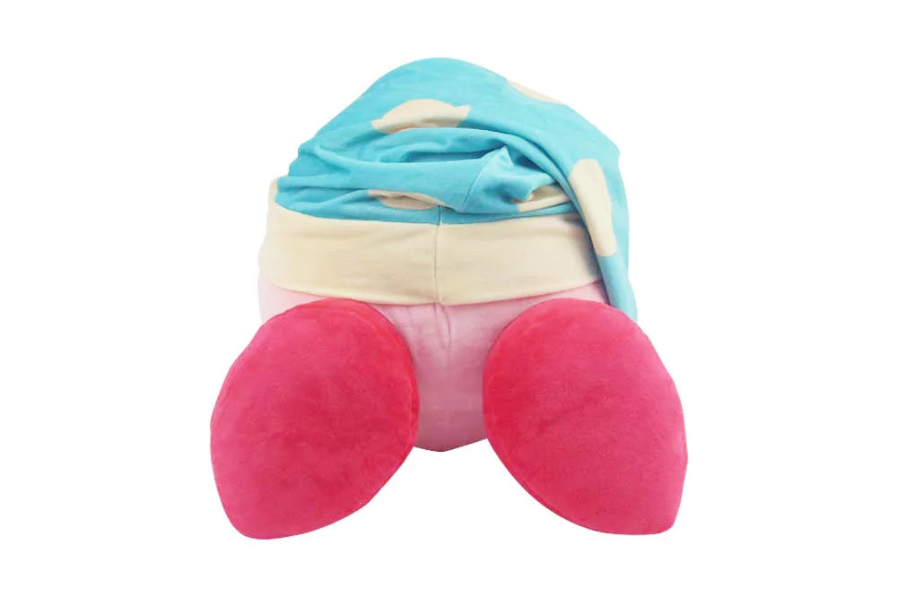 Kirby 12" Soft and Squeezable Plush Toy - Sleepy Hat