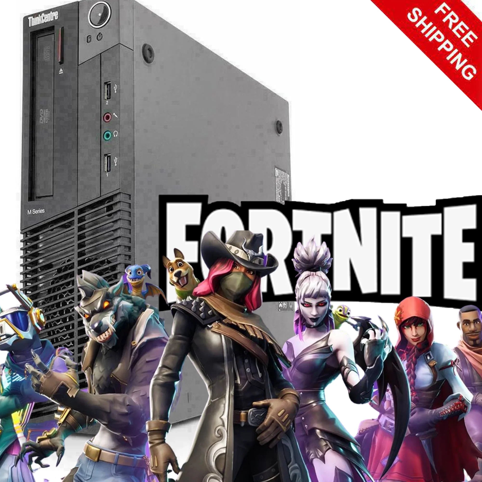 Lenovo  Desktop Computer  Intel Core i5 16GB  1TB  WiFi For Fortnite Windows 10 Pro
