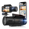 Rexing V33 3 Channel 1440p+1440p+1440p Front, Cabin and Rear Camera Dashcam with Built-in Wi-Fi &