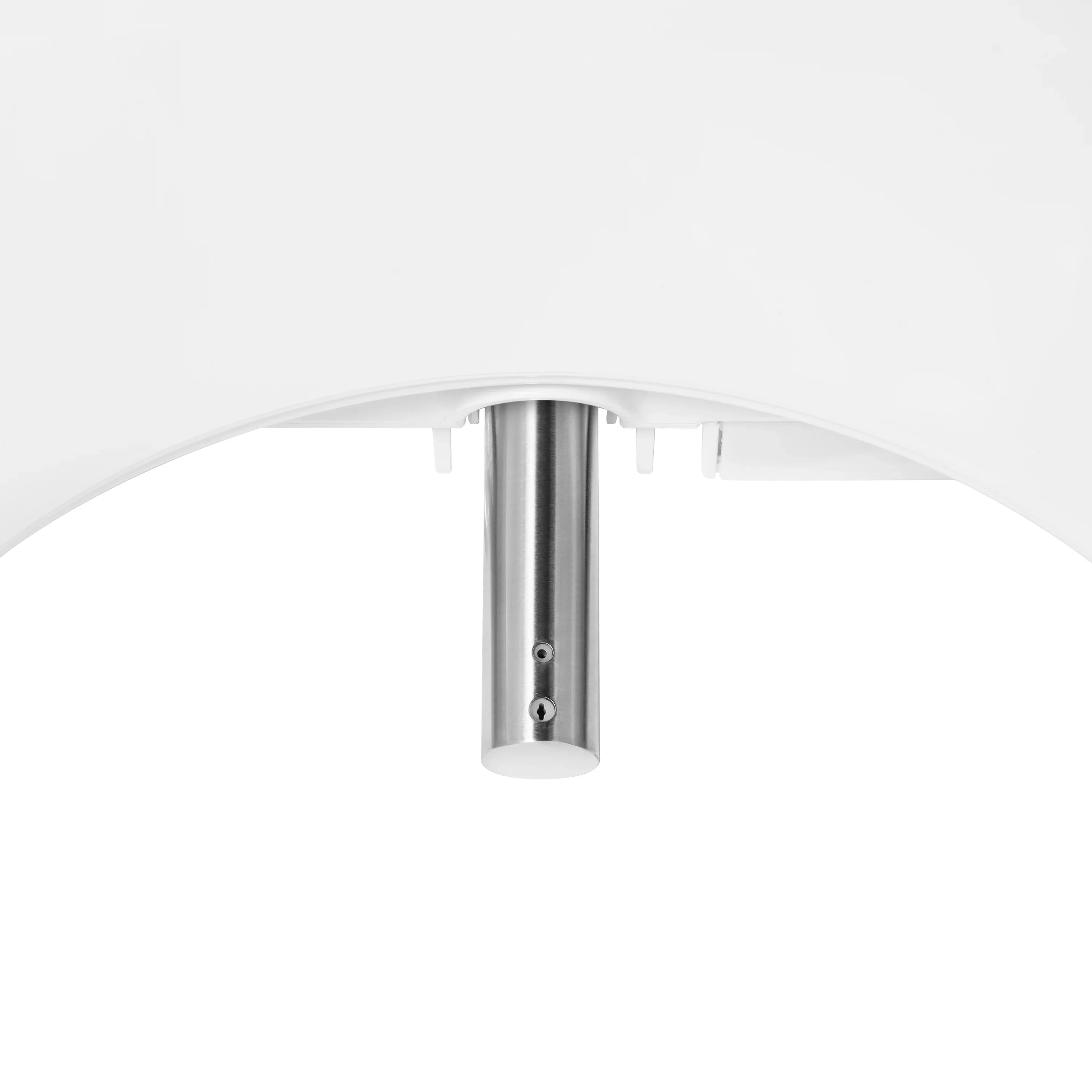 Brondell Swash DR802 Advanced Bidet Toilet Seat with Remote Control, Round White