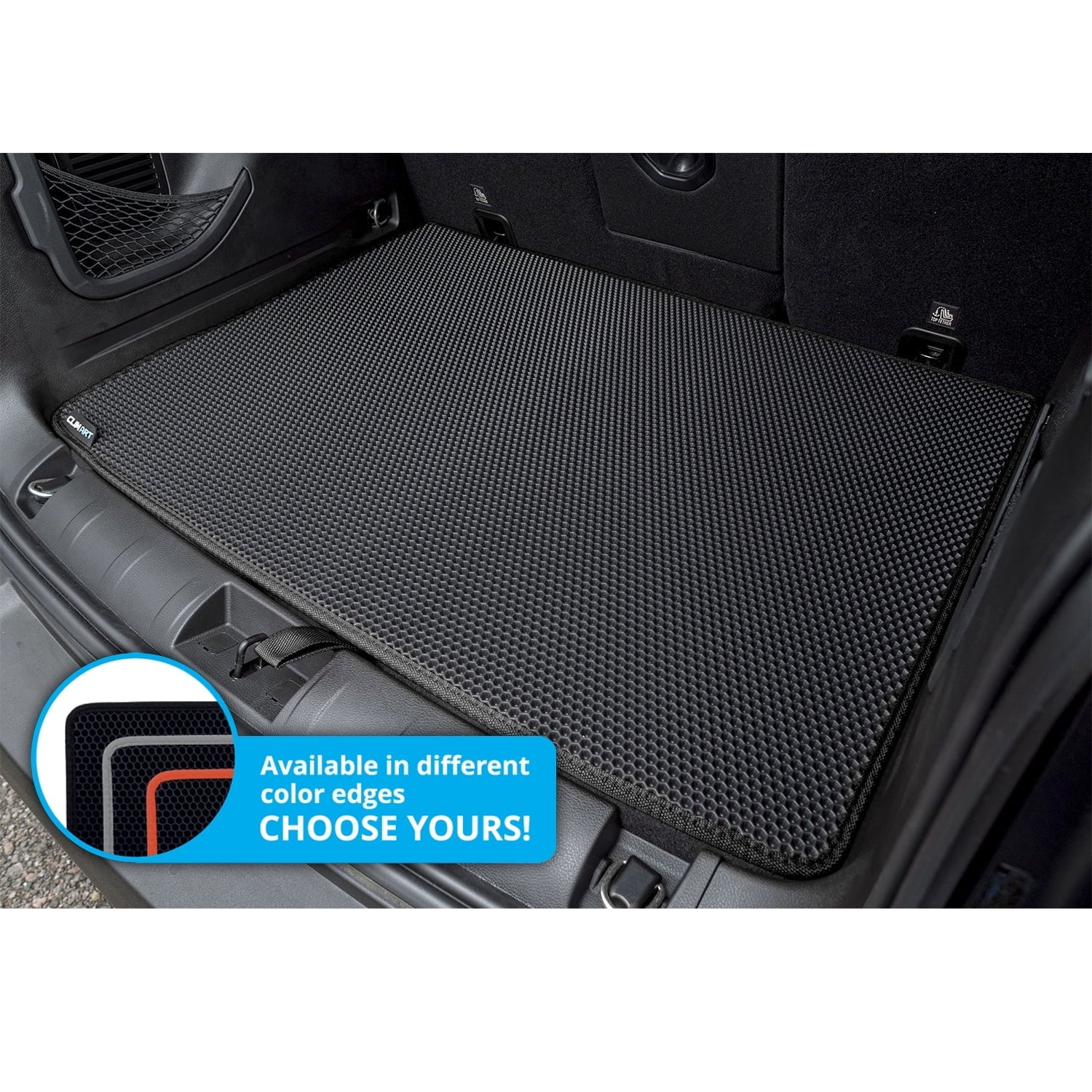 Cargo Liner for Jeep Renegade 2015-2023 Custom Fit Trunk Mat, with Honeycomb Dirtproof & Waterproof Technology - All-Climate, Heavy Duty, Anti-Slip Cargo Liner, Luggage - FL01115090