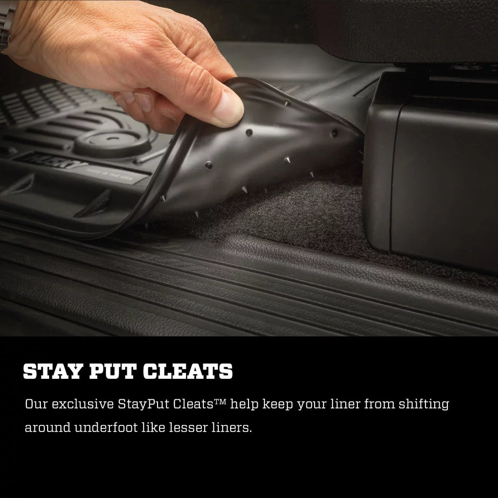 Husky by RealTruck 3rd Seat Floor Liner Compatible with 17-18 Pacifica Compatible with select: 2017-2021 Chrysler Pacifica Touring L, 2020-2021 Chrysler Voyager