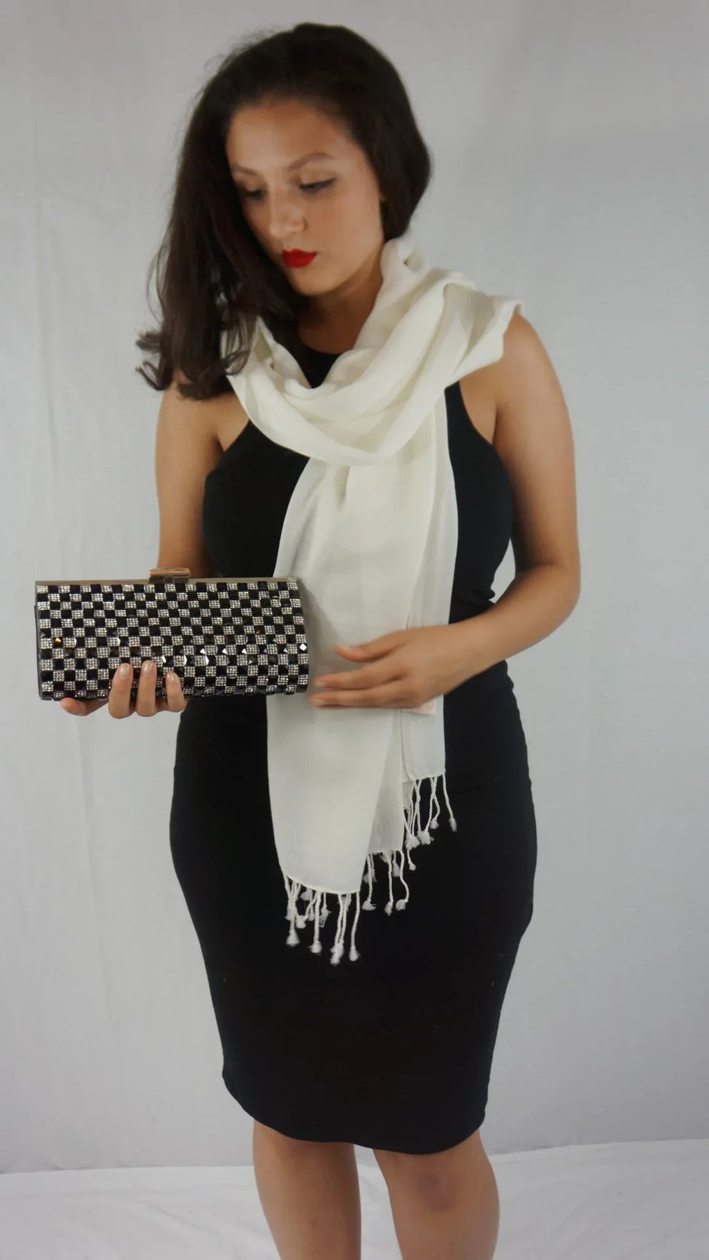 Shawl/Shawls/Scarf/Scarves/Wrap/Stole/Muffler/Cape/Ruana/Blanket/Throw/Pashmina Shawl/Cashmere Scarf/Wool/Silk (Cream/Ivory Regular Shawl)