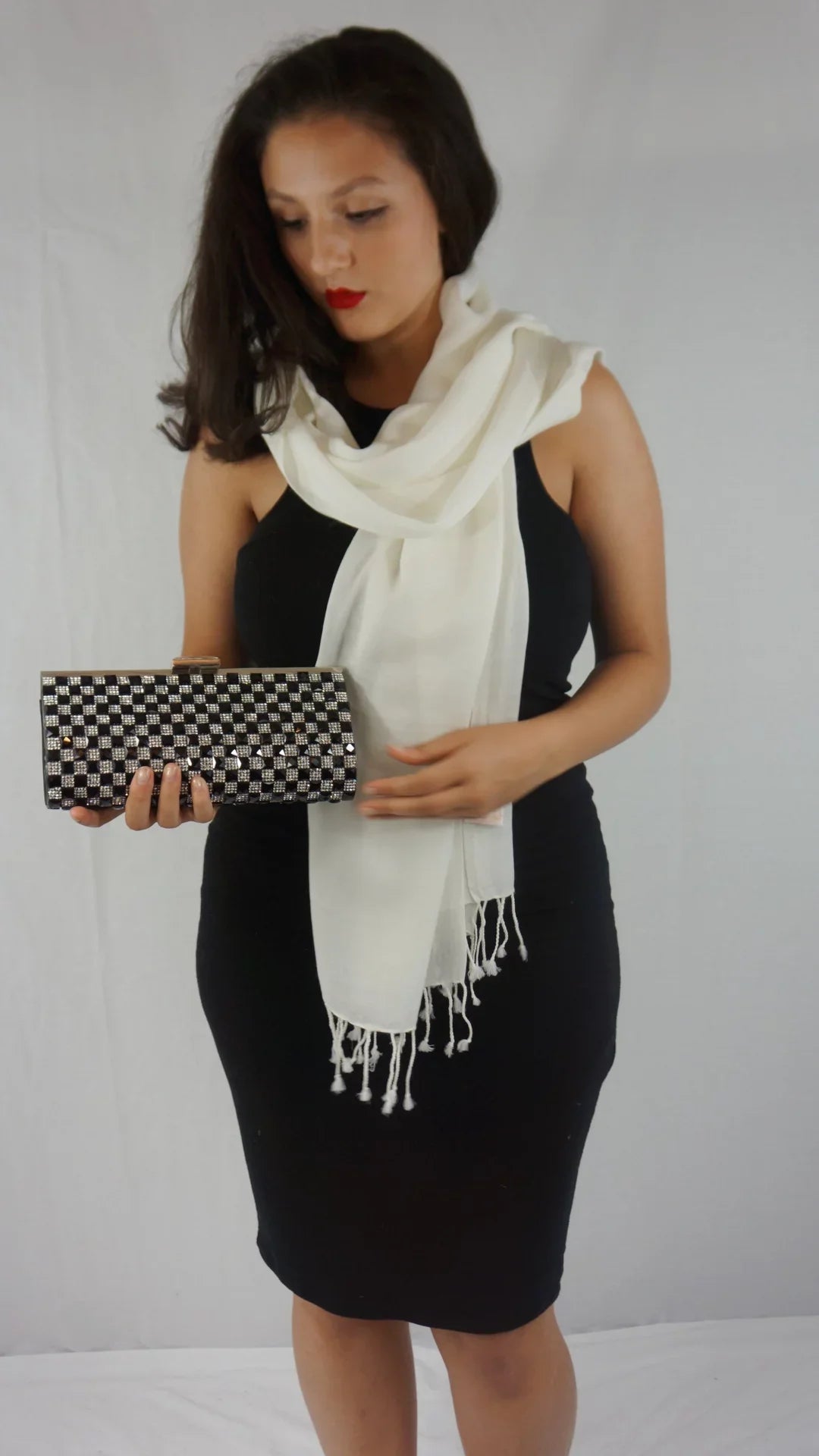 Shawl/Shawls/Scarf/Scarves/Wrap/Stole/Muffler/Cape/Ruana/Blanket/Throw/Pashmina Shawl/Cashmere Scarf/Wool/Silk (Cream/Ivory Regular Shawl)