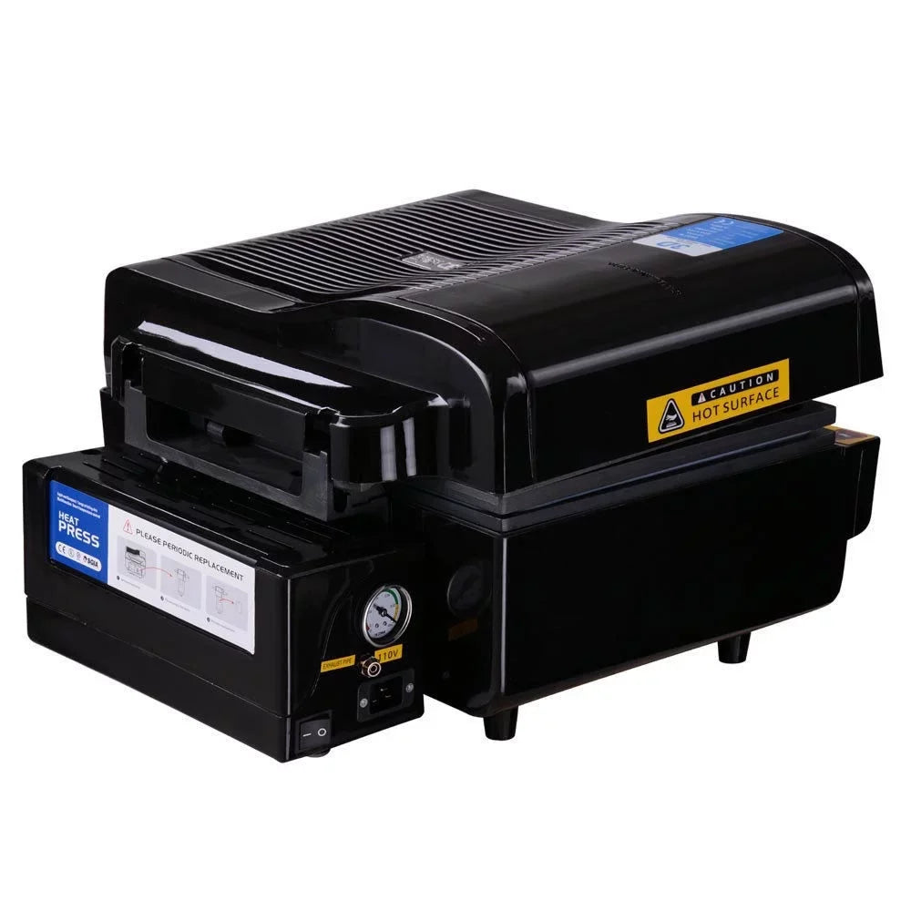 3D Vacuum Sublimation Heat Press Machine Mug Paper Inks Tape Rubber Clamps Transfer