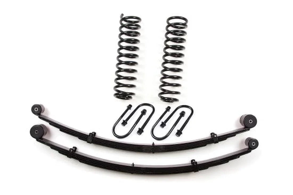 Zone OffRoad 1984-2001 Jeep Cherokee  4WD Gas 3 Inch Lift Kit with Rear Springs ZONJ22 Dana 35