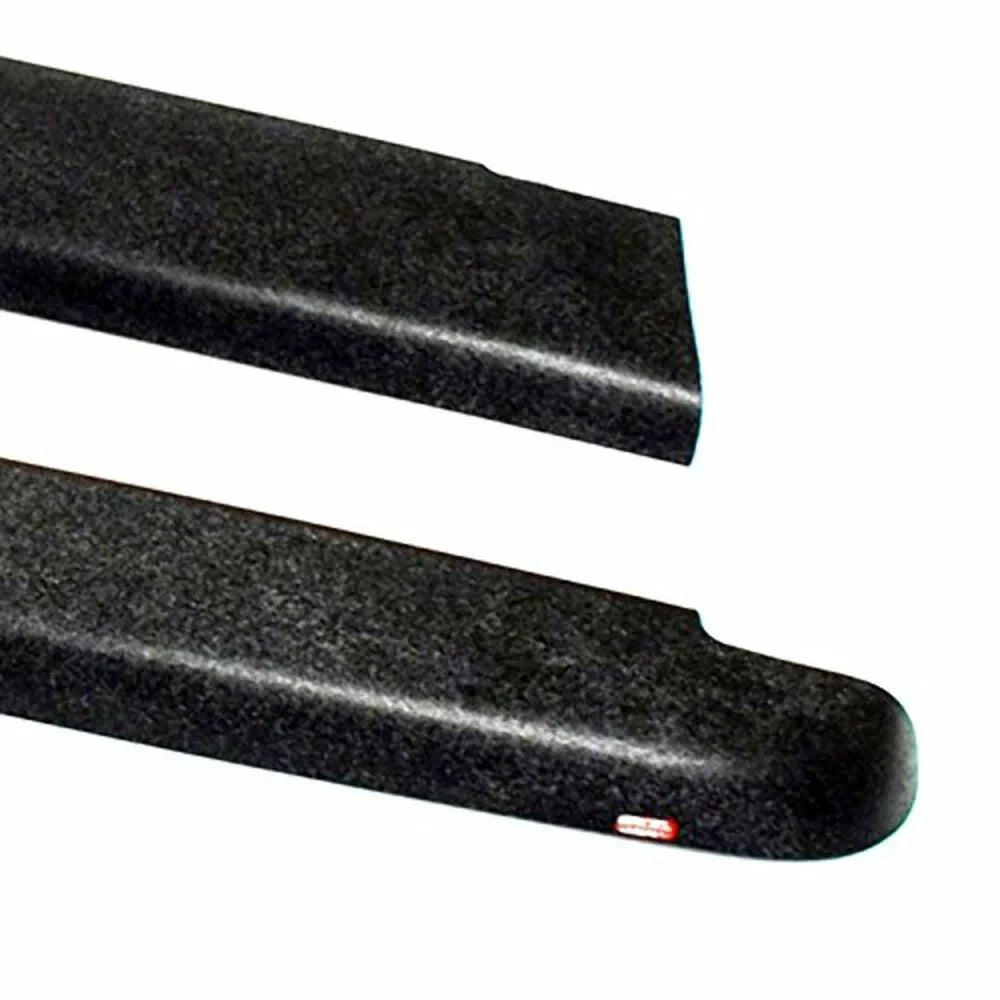 Wade 72 40621 Truck Bed Rail Caps Black Smooth Finish Without Stake Holes For Fits select: 1999-2001,2003-2004