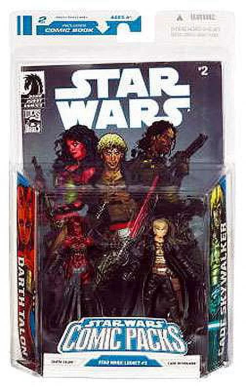 Star Wars Comic Packs 2009 Darth Talon & Cade Skywalker Action Figure 2-Pack