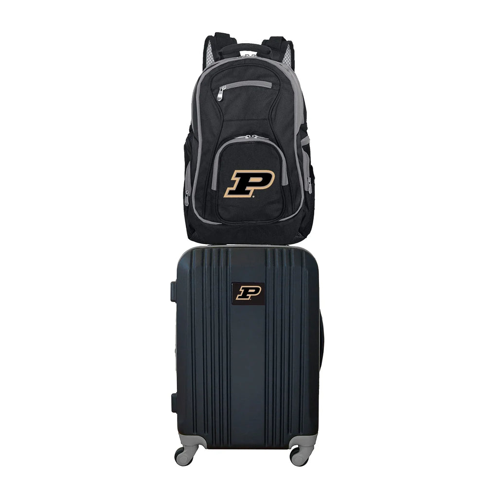 Purdue Boilermakers 2-Piece Luggage and Backpack Set