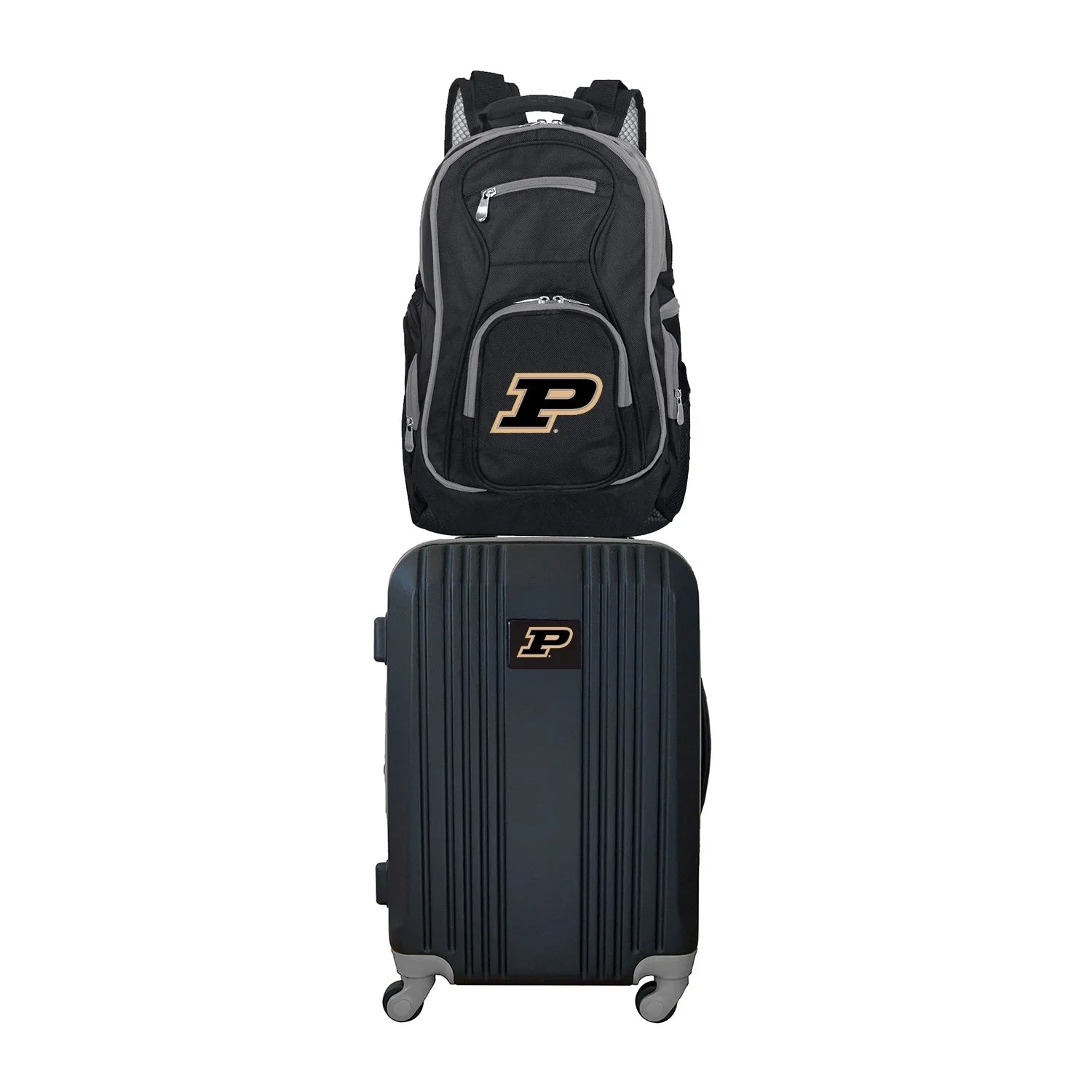 Purdue Boilermakers 2-Piece Luggage and Backpack Set