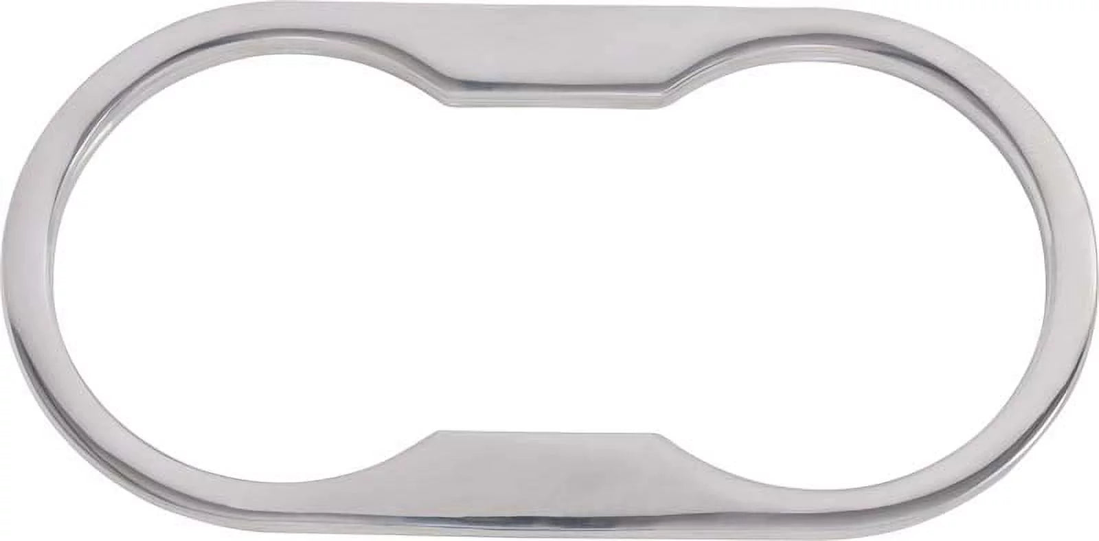 Kentrol  30002 Jeep Wrangler  - 2007-10 Cup Holder Bezel Polished Stainless Steel