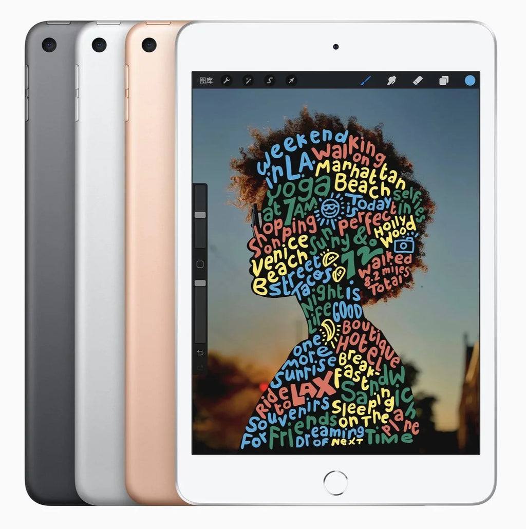 Restored Apple Ipad Mini 4th. Gen - 7.9" Apple A8 Dual-Core 2GB  16GB Storage -  Pre-Owned