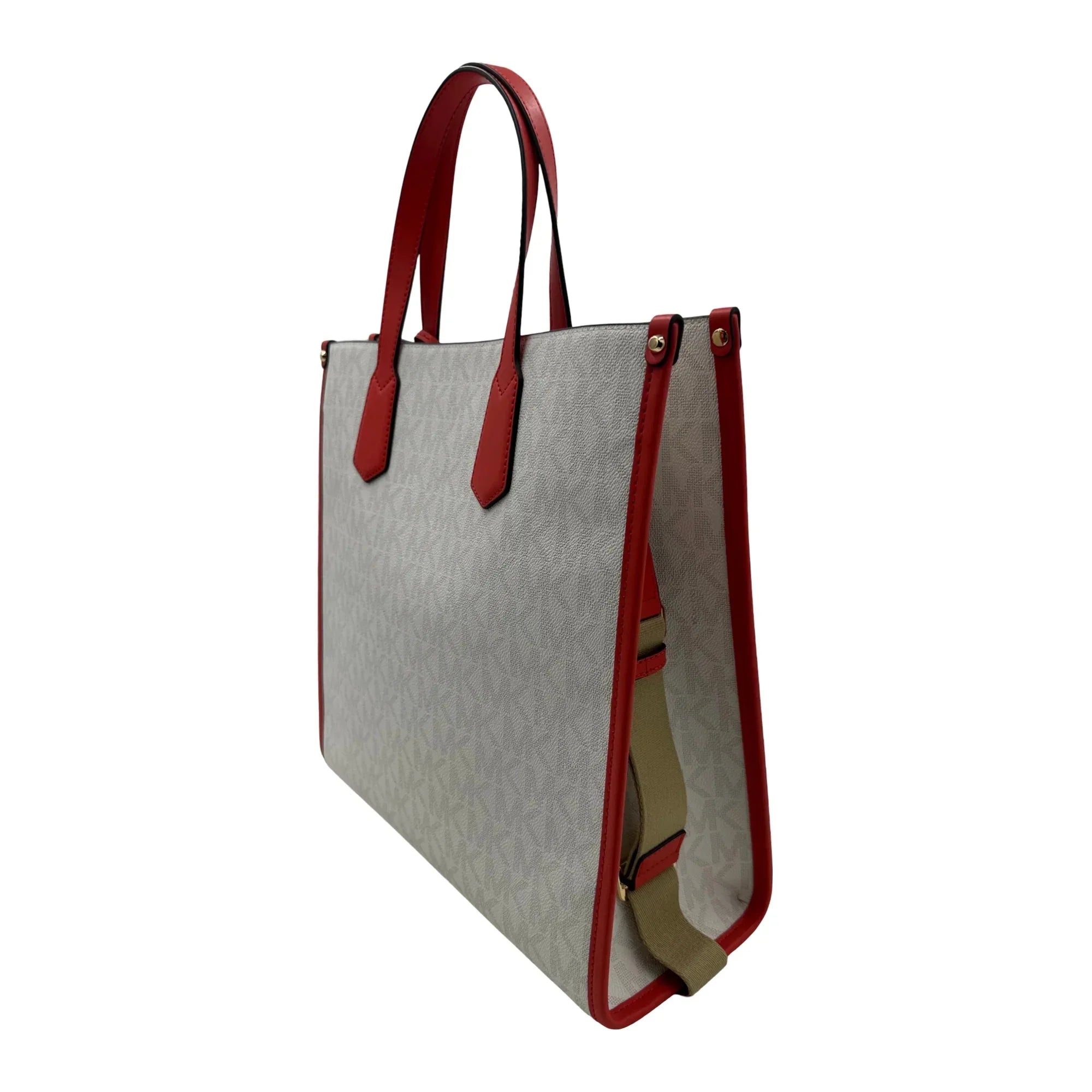 Michael Kors Maple Large Logo Tote - Spiced Coral