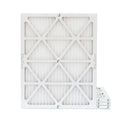 Glasfloss  20x25x1  10 Pleated  Furnace Air Filters. Box of 4. Exact Size: 19-1/2 x 24-1/2 x 7/8