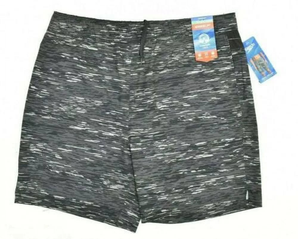 Speedo Men's Swim Shorts (Black, Medium)