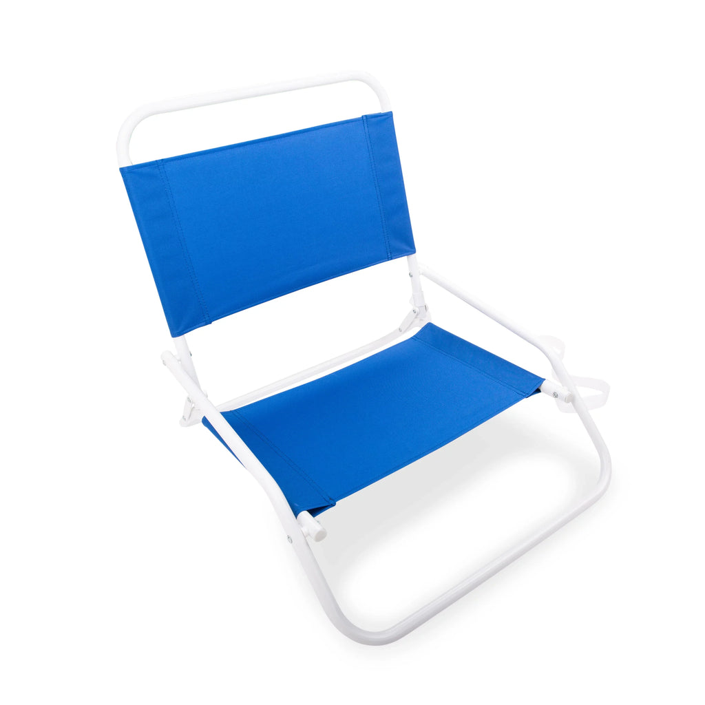 Cascade Mountain Tech Folding Beach Chair with Carry Strap - 2 Pack