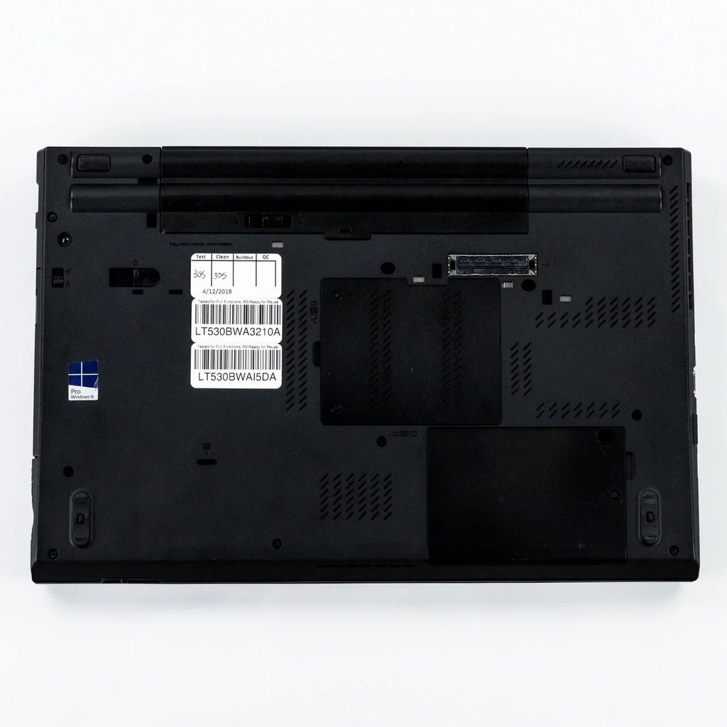 Restored Lenovo ThinkPad T530 Laptop i5 Dual-Core 8GB 500GB Win 10 Pro B v. (Refurbished)