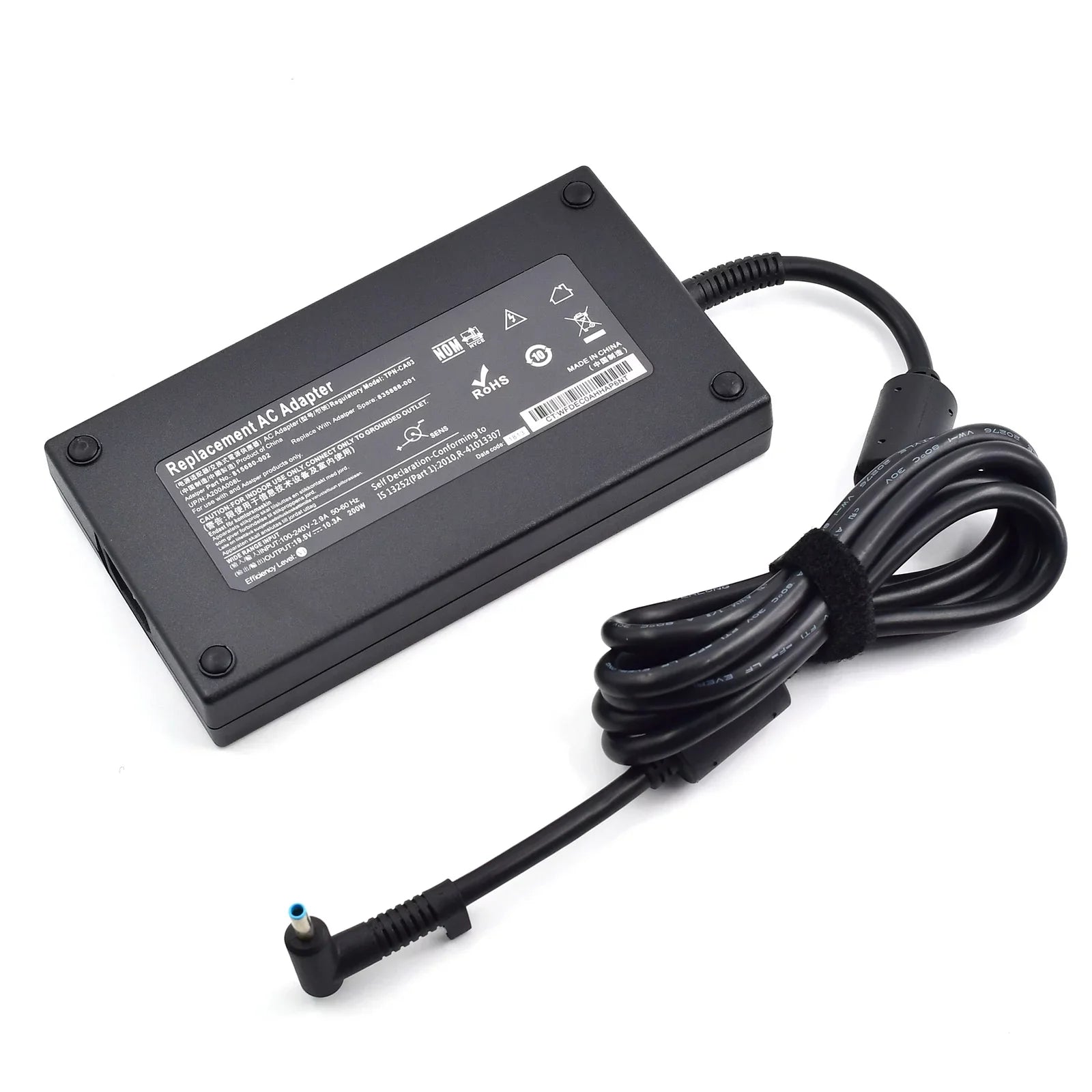19.5V 10.3A 200W Adapter Charger for   Pavilion Gaming 15 17 Envy 15 4.5*3.0mm -CA03 -DA10 -LA21