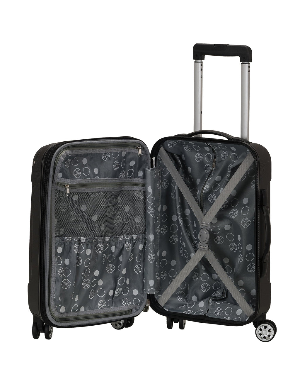 Rockland Luggage Sonic 20" Hardside  Expandable Carry On F1901