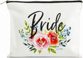 Charmoly Bridal Shower Gifts Bachelorette Gifts Bachelorette Party Favors Wedding Gifts Engagement Gifts Bride Gifts Bride Makeup Bag Miss to Mrs Bride to be Gifts Cosmetic Bag (Blue-Pink)