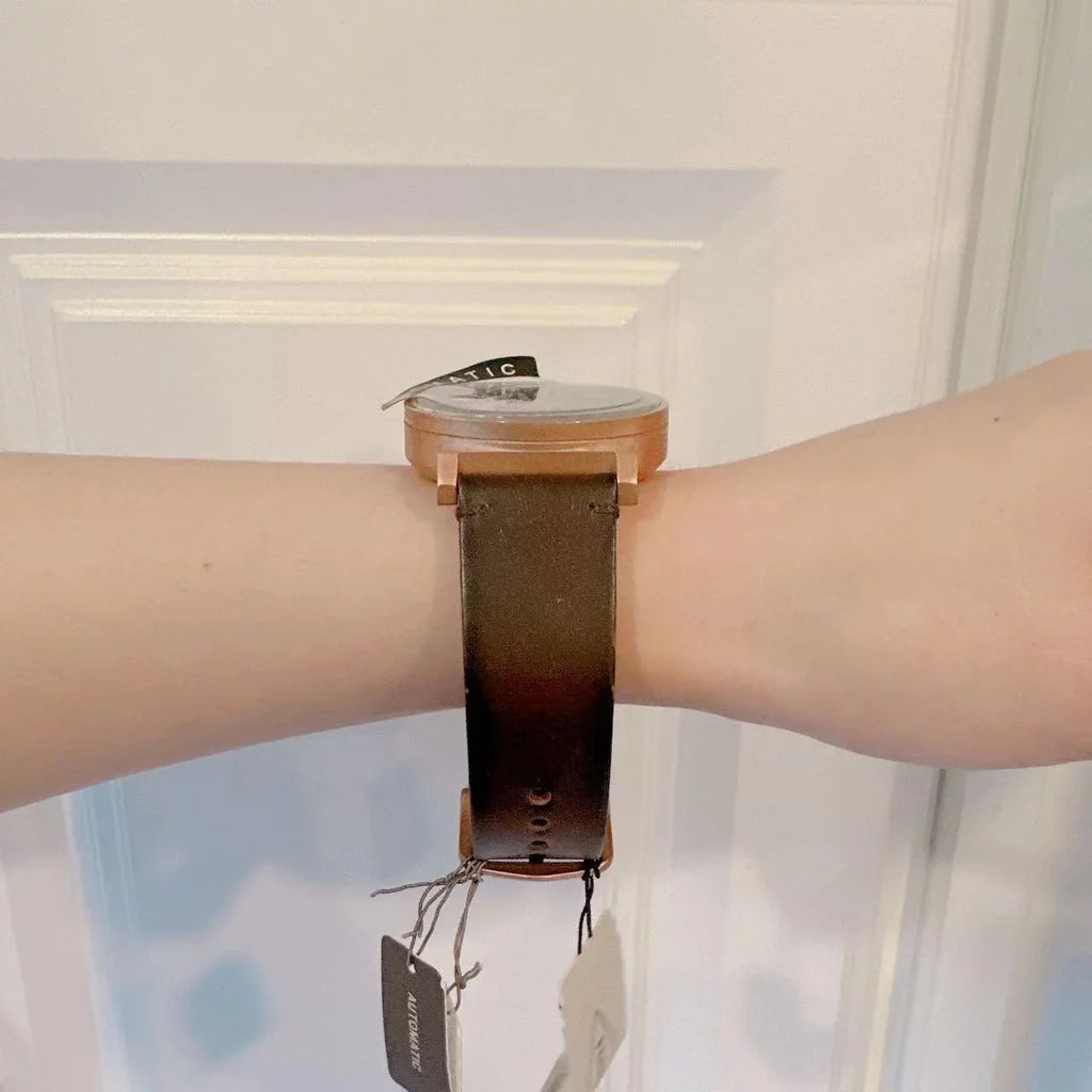 Fossil ME3169 Barstow Automatic Brown Leather Watch
