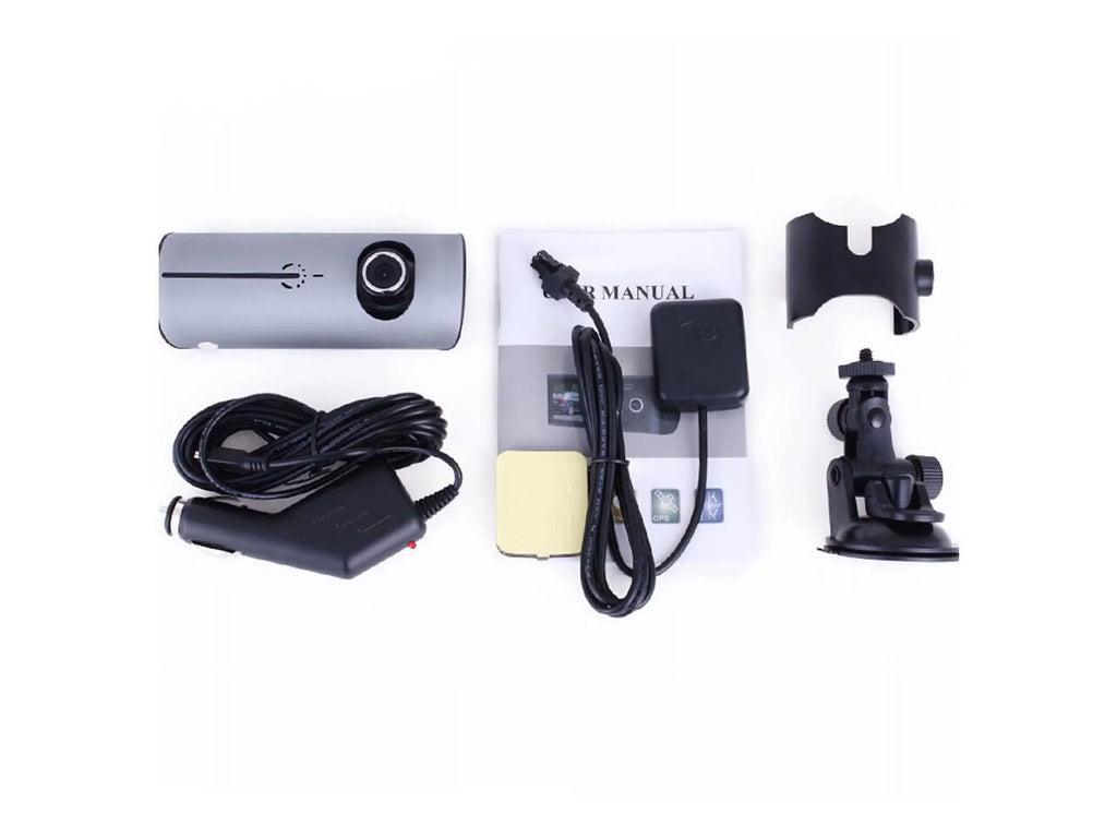 R300 Car  with  logger G-Sensor Dual lens 2.7 inch  Camera X3000 140° View Angle Dual Lens G-Sensor X3000 Car  Video Recorder +  Logger