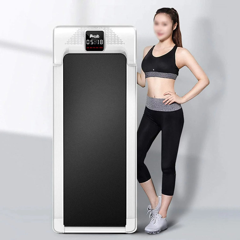 Loyalheartdy Portable  Electric Treadmill 0.65HP Under Desk Walking Pad Jogging Running Machine 1-6km/H with  Display for Home Office